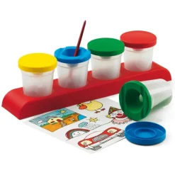 Vasos inderramables con tapa 4 unidades<Faibo Clearance