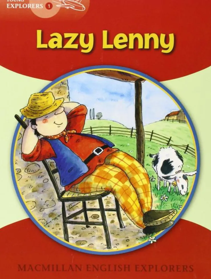 Young Explorers 1: Lazy Lenny. Macmillan< Clearance